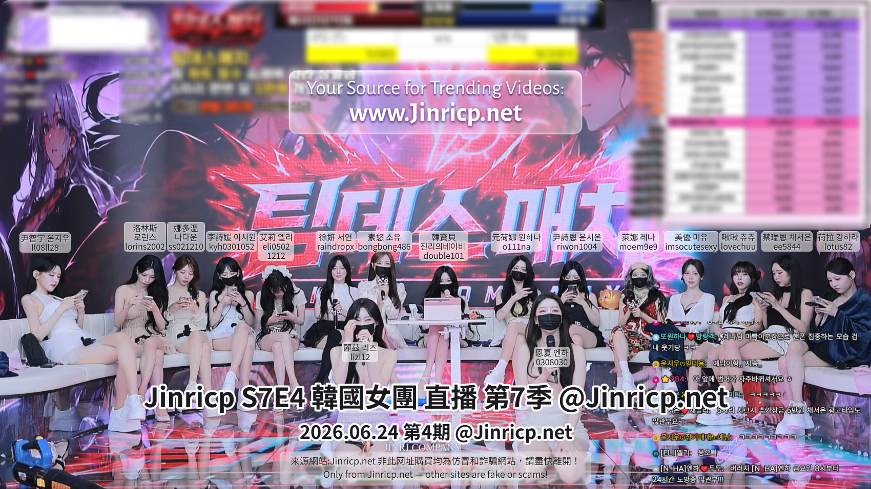Jinricp S7第4期团队奖金赛节目合影